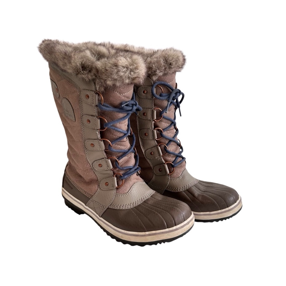 Sorel Torino II Winter Boots Gray Taupe Women’s 9.5